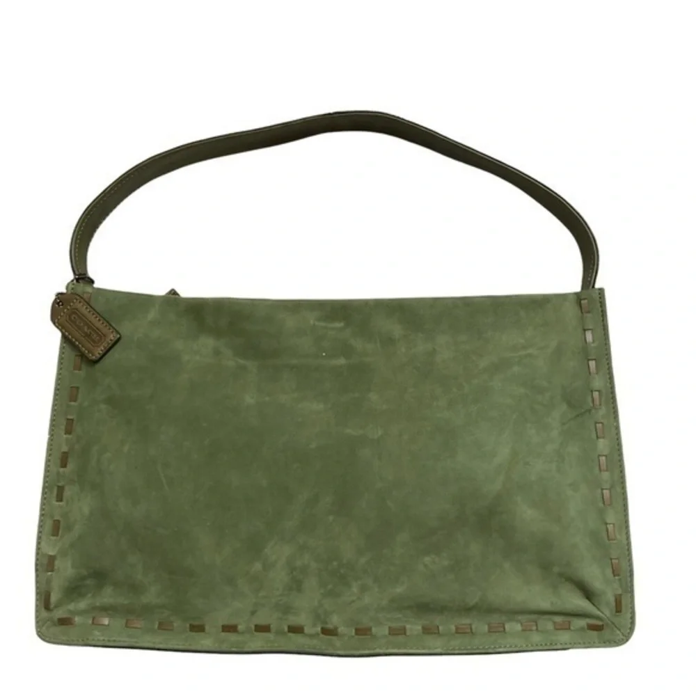 Coach | Bags | Coach Rare Vintage West End Nubuck Hobo Olive Loden